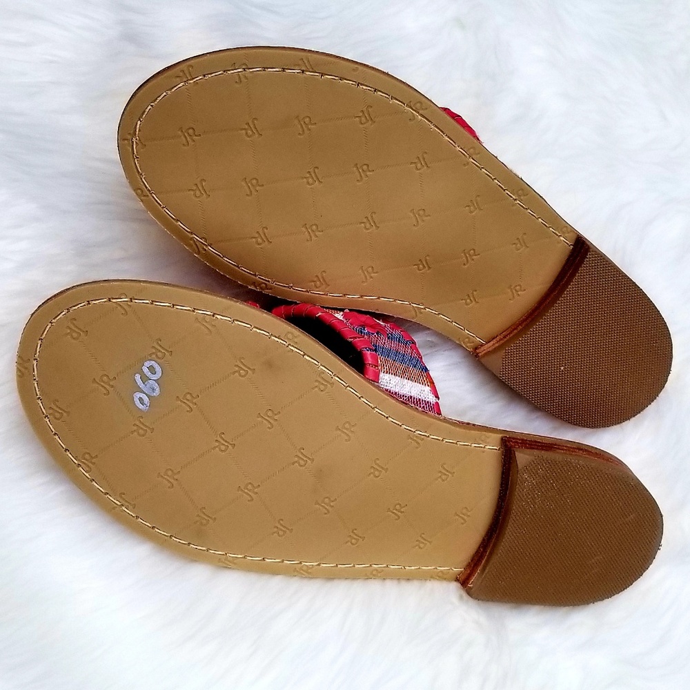 Jack Rogers Navajo Canvas Rare  Collector Sandals - Picture 3 of 3